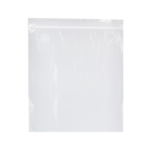 Reclosable Bags, Zip Bag, Clear, 4 mil, 10" x 13", case/500