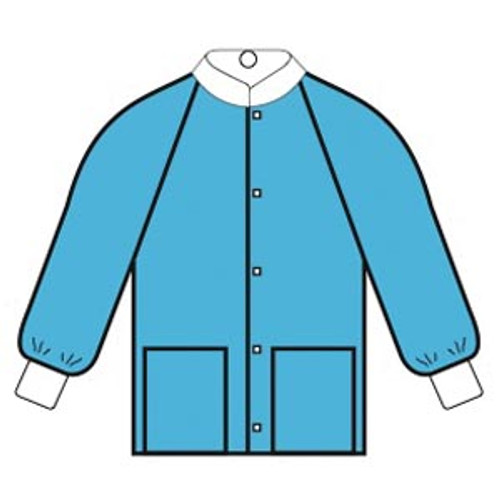 Halyard Professional Jacket, Blue, Large, case/24