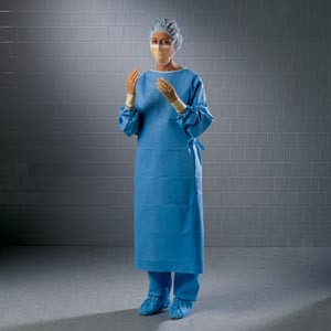 Halyard Ultra Surgical Gown, X-Large, Sterile, Fabric Reinforced, 28 per case