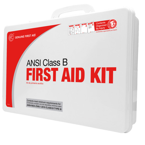 Class B, 2015 ANSI First Aid Kits, case/5