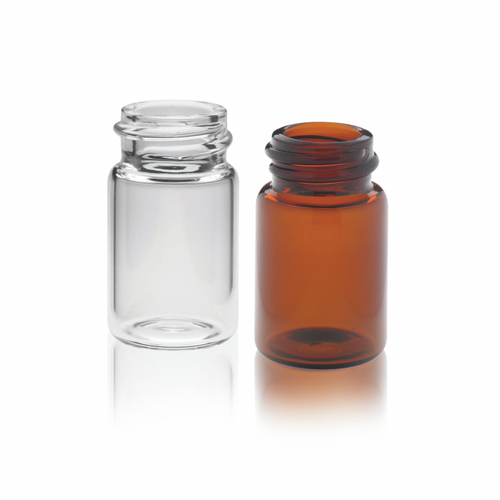 Wheaton® Diagnostic Vials, Borosilicate Glass, Amber, 20 ml, case/480