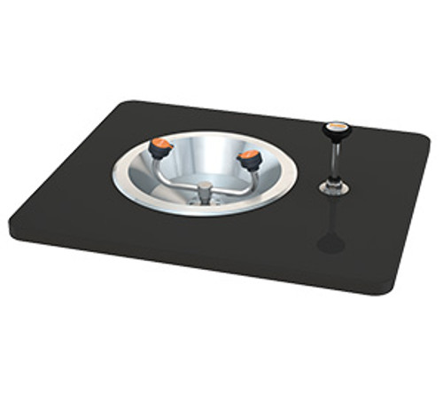 G1810 Push-Down Valve Deck Mounted Eyewash