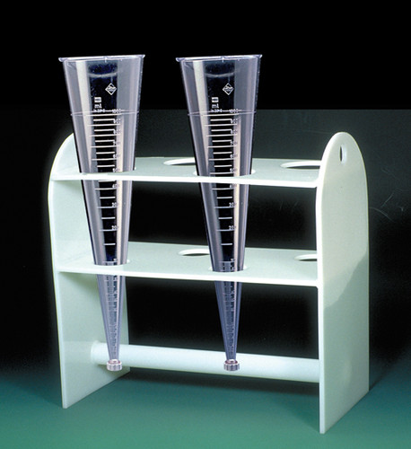 Imhoff Sedimentation Cone, SAN, 1000 ml, Graduated, case/3