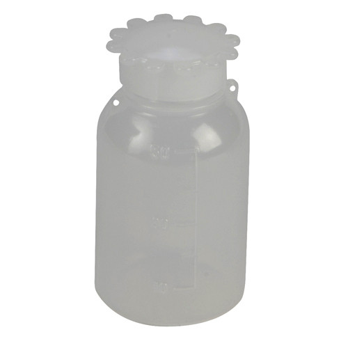 Lockable (Tamper Evident) Security Bottles, Narrow Mouth, LDPE, 50mL, case/10