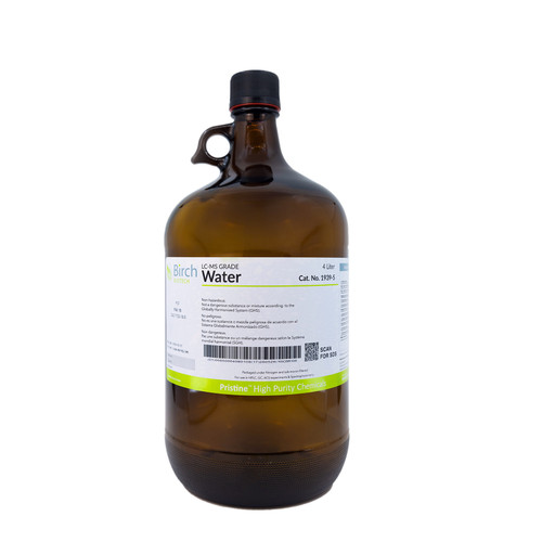 Water, PRISTINE® LC-MS Grade, 4 Liter