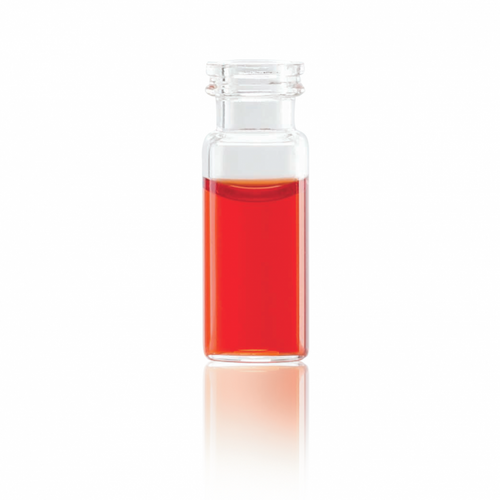 Wheaton® Borosilicate Glass E-Z VIAL® With Snap Ring 12 x 32mm, Clear, case/1000