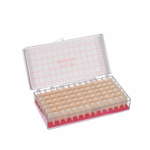 Wheaton® M-T VIAL FILE® Holds 60 - 2 ml Vials