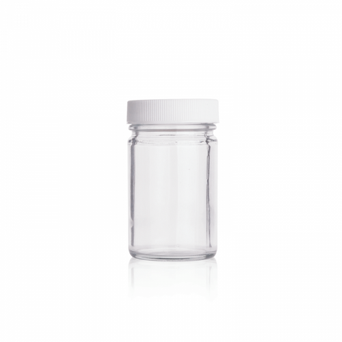 Wheaton® Testing Jar, PTFE Faced Foamed PE Liner, case/180
