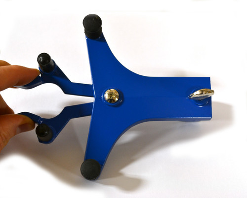 Burette/Tube Clamp, Single, High Strength Alloy, Spring Loaded Jaws, 7/8" Width For Burettes up to 100 ml, Max 16mm Dia. Rods