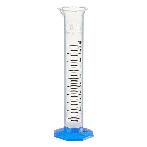 Nalgene® 3662-0025 Graduated Cylinders, Polypropylene, 25mL, case/18