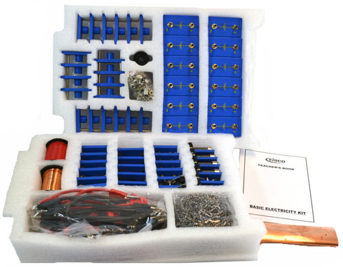 Comprehensive Basic Electricity Kit For Building and Studying Circuits (3 Part Kit)