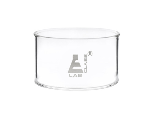 Crystallizing Dish, 150 ml, Flat Bottom, No Spout, Borosilicate Glass
