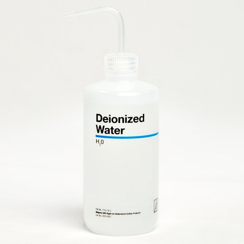 Nalgene® 2428-0505 RTU Wash Bottles, LDPE, Distilled Water, 500mL, case/24