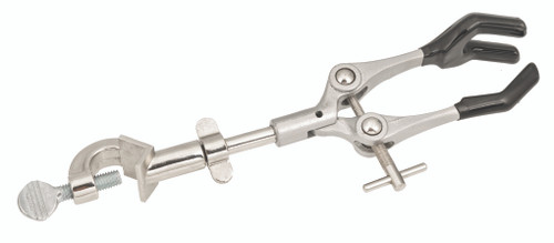 3 Prong Clamp w/ Bosshead, 9.5" Length, Stainless Steel