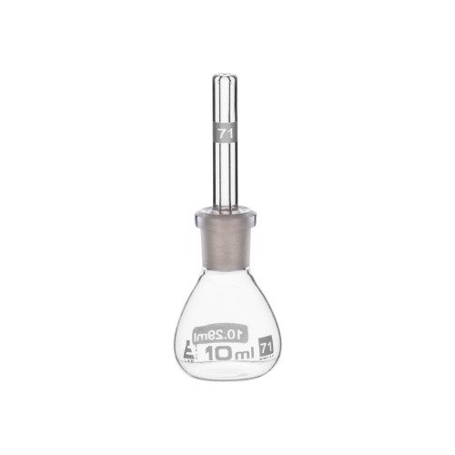 Pycnometer, Calibrated, 10 ml, 3.3 Borosilicate Glass