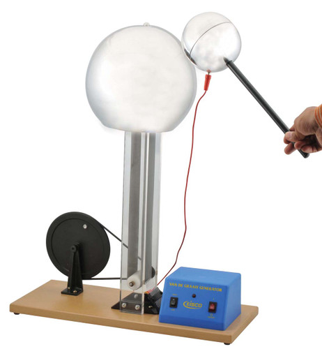 Van De Graaff Generator, Hand Driven and Motor Driven