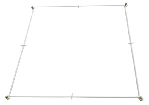 Folding Quadrat, 0.5 Meters Square, Steel Frame