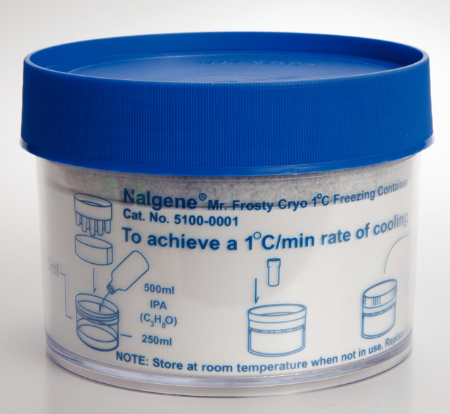 Nalgene® 5100-0036 Mr. Frosty Freezing Container for 3.6-4mL CryoVials, Polycarbonate