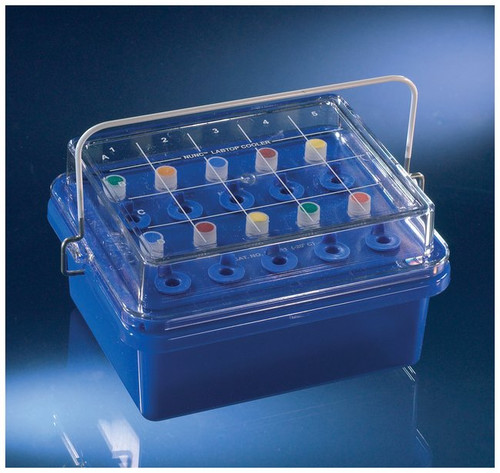 Nalgene® 5116-1300 Lab-Top Cooler Jr. 0 degree C, 13mm, PC, 12-Place, Each