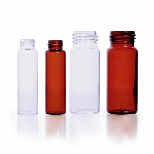 Wheaton® MicroLiter® Concentrator Sample Vials, Borosilicate Glass, Clear, 30 ml, Pack/100