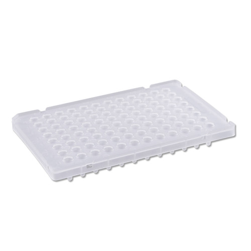 PCR Plates 96 x 0.1mL Raised Rim Semi Skirted, 50/Pack