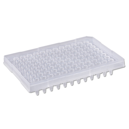 PCR Plates, Semi Skirted with Raised Rim, 96 x 0.2mL, 50/Pack..