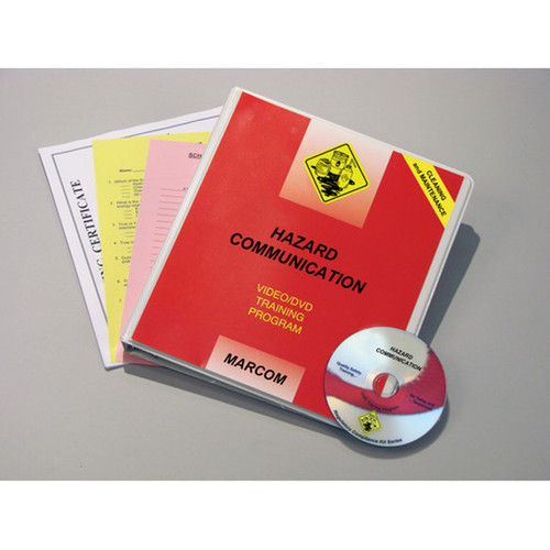 Safety Training DVDs & Manuals, Hazard Communication in Cleaning & Maintenance Operations, DVD or USB, English or Spanish, each