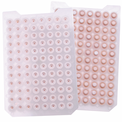Wheaton® MicroLiter Plate Sampling System Mats with PTFE / Silicone Stopper, Natural