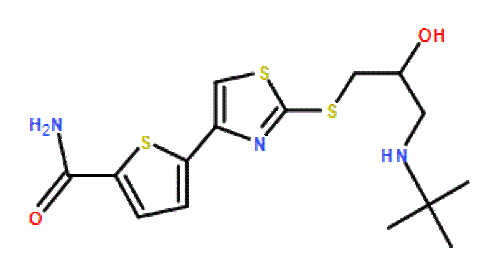 Arotinolol (Beta Blocker),  25mg