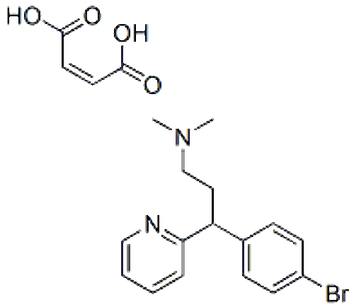 Brompheniramine maleate (Antihistamine), 1g