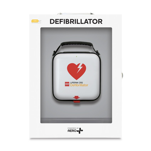 LIFEPAK® CR2 Fully-automatic WIFI English Handle Standard First Aid Cabinet
