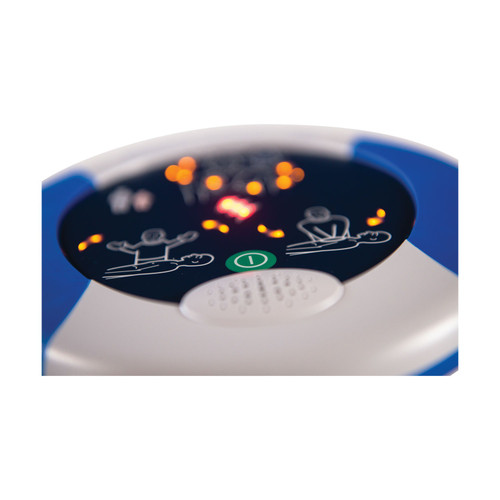 First Aid Cabinet with Alarm, HeartSine® PAD 350P AED Defibrillator Connect Package