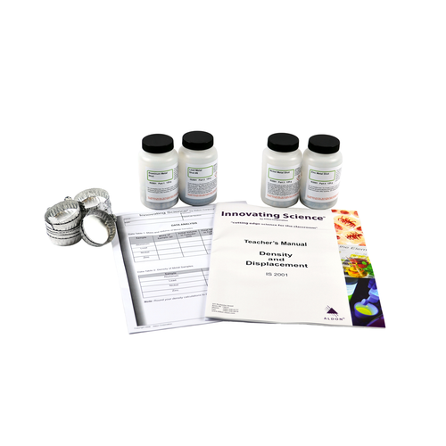 Student Activity Kit, Chemistry, Density and Displacement Lab Innovating Science