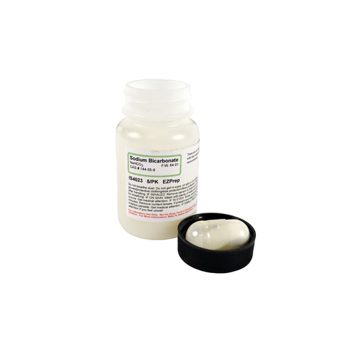 Student Activity Kit, EZ-Prep, Sodium Bicarbonate 5pk Makes 5 x 50ml 0.5m Solution