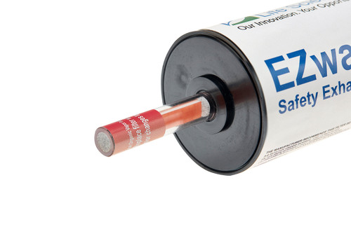EZwaste® HPLC Solvent Waste System, Break Thru Indicator
