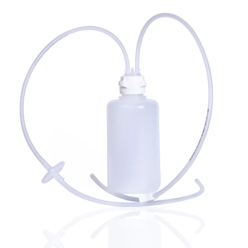 Vactrap2® Vacuum Trap Kit, Shatterproof, Round, 2 Liter Bottle, Polypropylene, NO BIN, 1/4" ID TUBING
