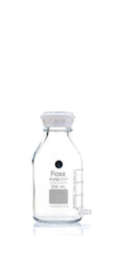 PUREGRIP® Aspirator Bottle , Aspirator Bottle GL45 Cap and with Outlet Tubing 500mL, case/10