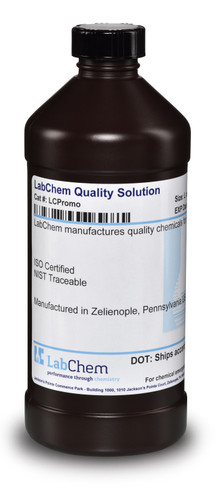 Chemical Solution, Potassium Iodate-Iodide, 0.0125N (0.002083M) (1mL = 0.5mg SO32?), for Sulfite, Traceable to NIST, APHA 4500-SO32- B,C, 500mL