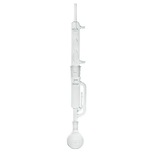 Soxhlet Extraction Apparatus, Medium, 45/50, 24/40, Complete with Allihn Condenser and Flat Bottom Flask