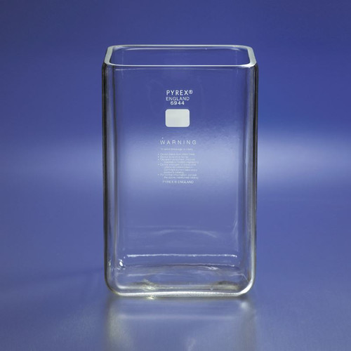 Pyrex® Chromatography Jars, Rectangular, 137 x 162 x 267mm, case/6