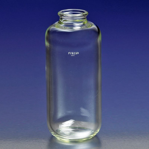 Centrifuge Bottles, Borosilicate Glass, 250mL Heavy Wall Bottles, Borosilicate Glass, Accepts Rubber Stopper, case/12