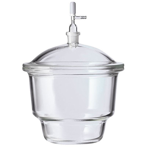 Pyrex® Desiccator, 10.5 Liter, Large Top with 24/29 Stopcocks