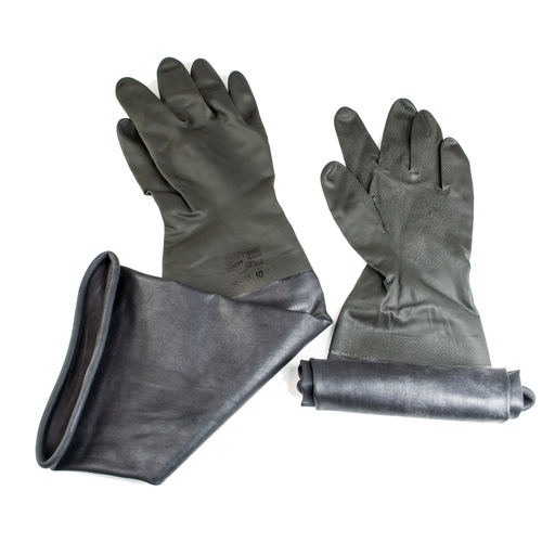 Bel-Art Glove Box For 8 In. Glove Ports Economy Sleeved Gloves