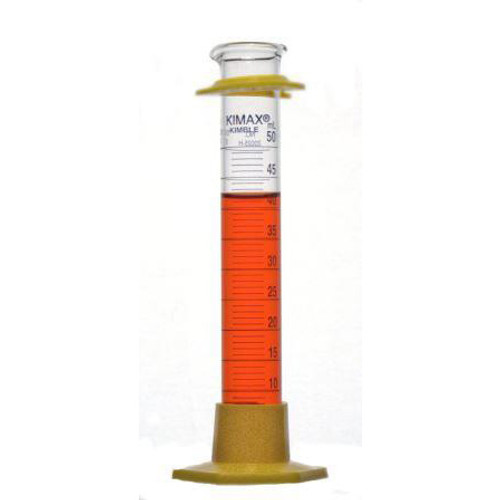 Kimble Educational Grade Cylinders with Plastic Base, 50ml, Case/24