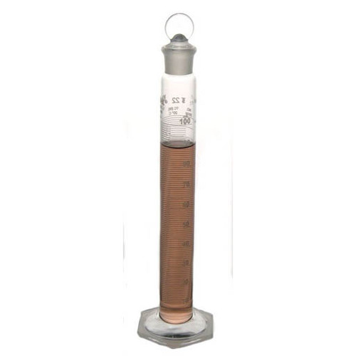Kimble Class A Serialized and Certified Cylinders, 100ml, Case/6