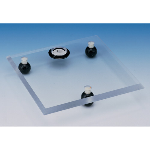 Bel-Art Acrylic 8 x 8 x 3/8" Leveling Table, Each
