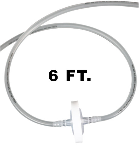 Vactrap Tubing Extension with 0.2μm PTFE Vent Filter
