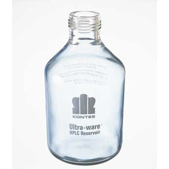 Kimble Flat Bottom HPLC Reservoir without Graduations, 5000ml, Case/1