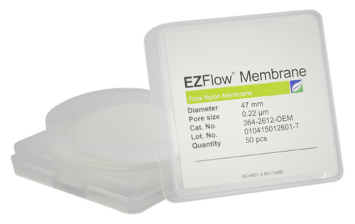 EZFlow 47mm Nylon Membrane Disc Filter 50/Pack

