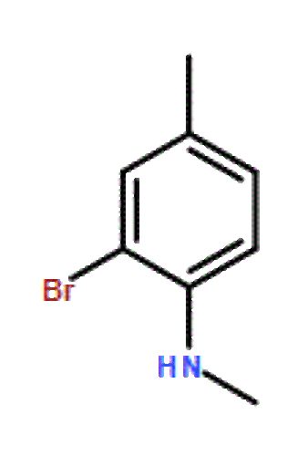 2-Bromo-N,4-dimethylaniline, 1 gram
